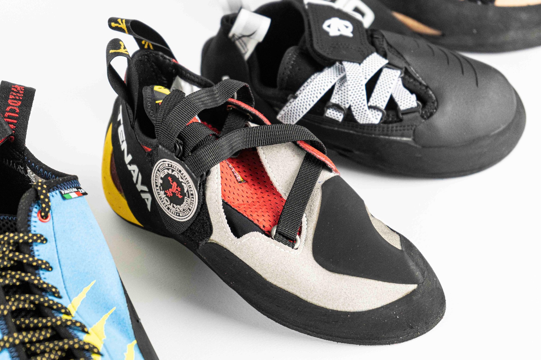 Scarpette per arrampicare in falesia