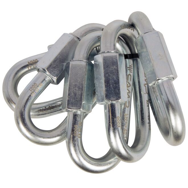 CAMP Set 5 Oval Quick Link Steel 8 5 pack maillons rapides