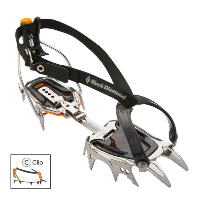 BD Black Diamond Sabretooth Clip crampons