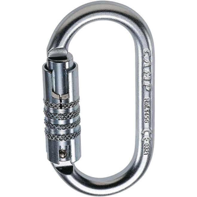 CAMP Oval Pro 3Lock mousqueton à triple mouvement pour travaux en hauteur