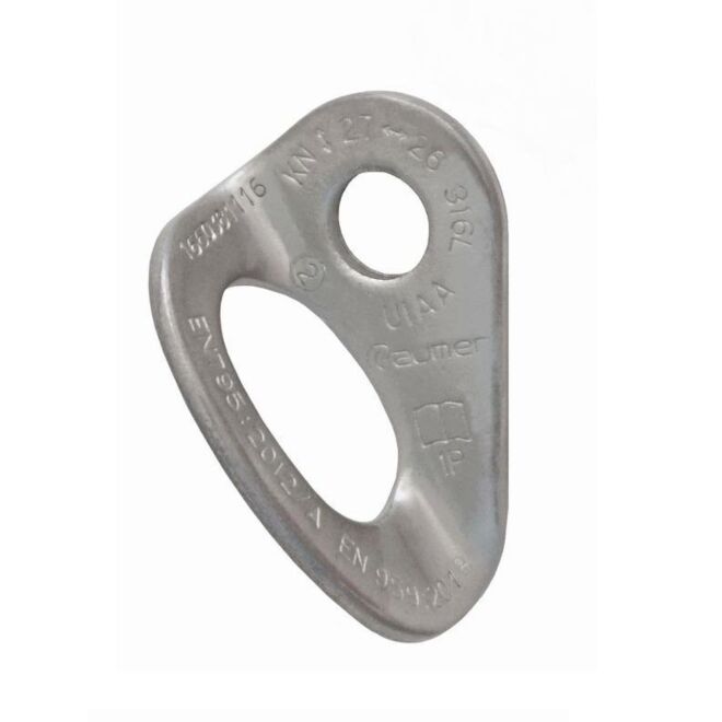 Raumer Rock inox 12 mm placchetta inox