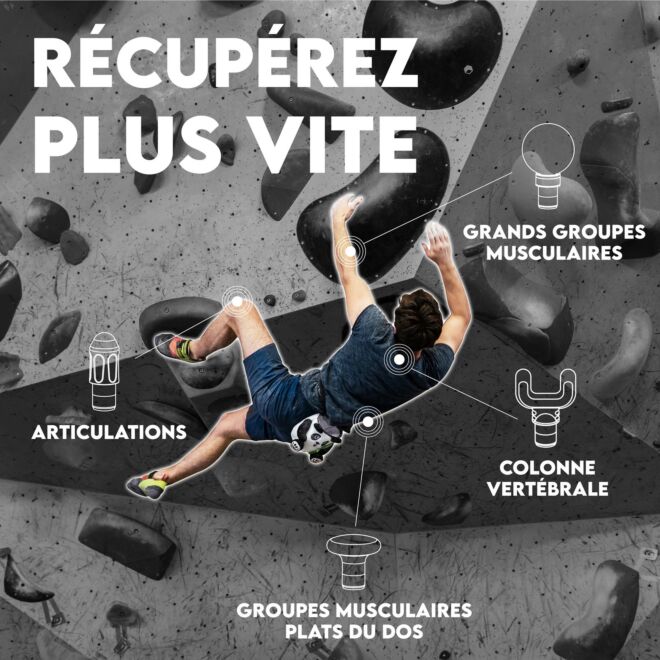 YY Vertical Shock Mini pistolet de massage