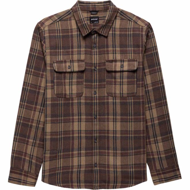 Prana Westbrook Flannel Shirt Men chemise homme