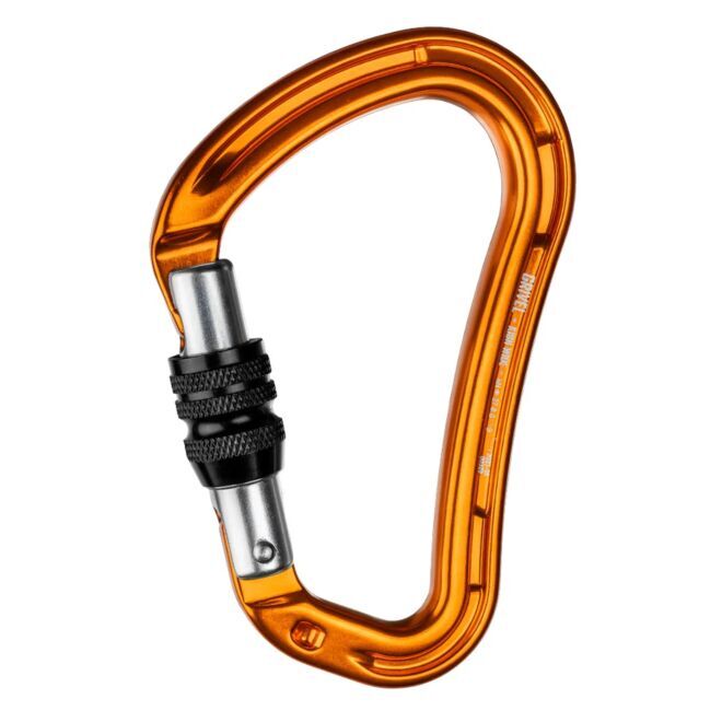 Grivel Wide K18N mousqueton à vis