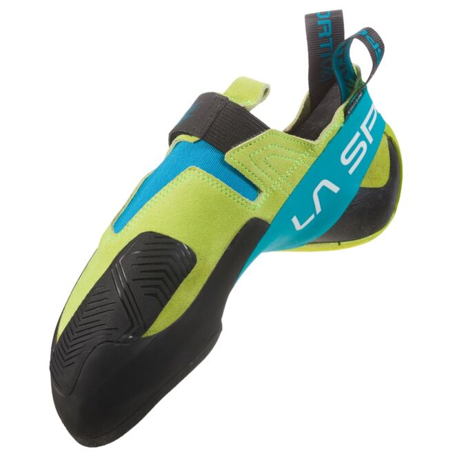 La Sportiva Python Apple Green/Tropic Blue chaussons d'escalade