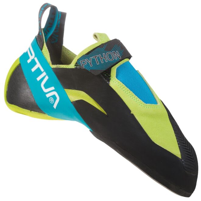 La Sportiva Python Apple Green/Tropic Blue chaussons d'escalade