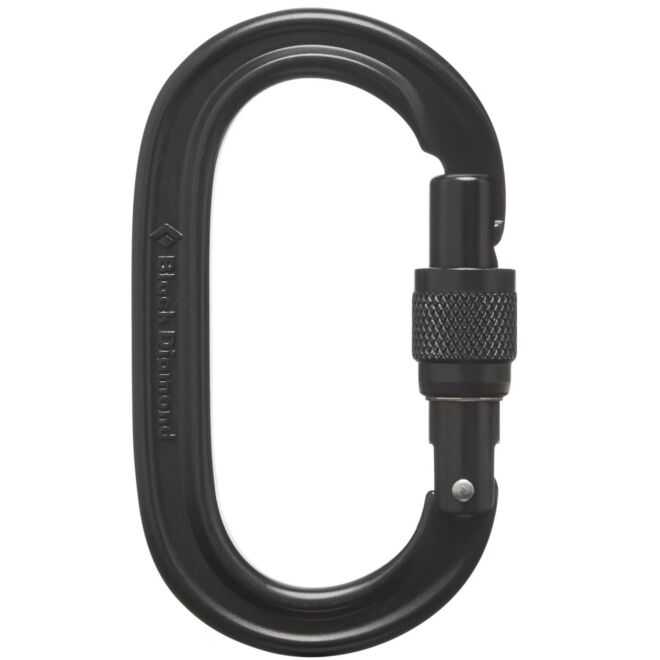BD Black Diamond Oval Keylock Screwgate mousqueton à vis d'escalade