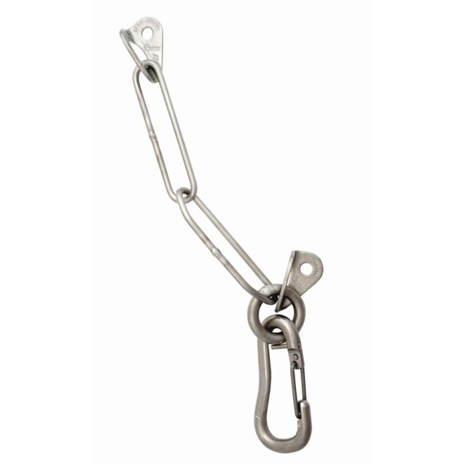 Raumer Gruppo Sosta inox 2 Rock 10 mm + 1 Chaîne + 1 Anneau + 1 Mousqueton version Marina
