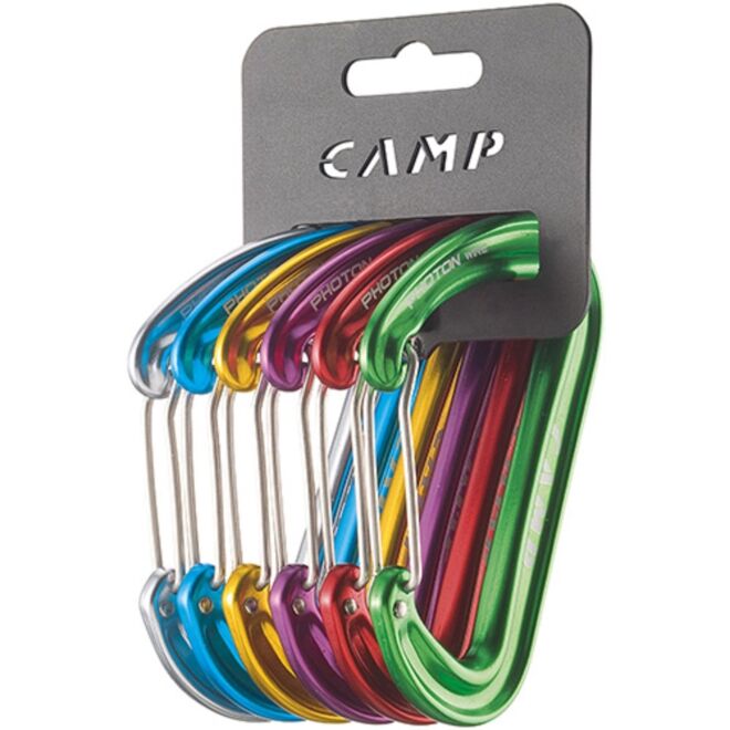 CAMP Rack Pack Photon Wire set de 6 mousquetons d'escalade