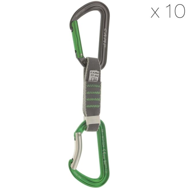 CAMP Photon Express KS 10-Pack dégaines d'escalade