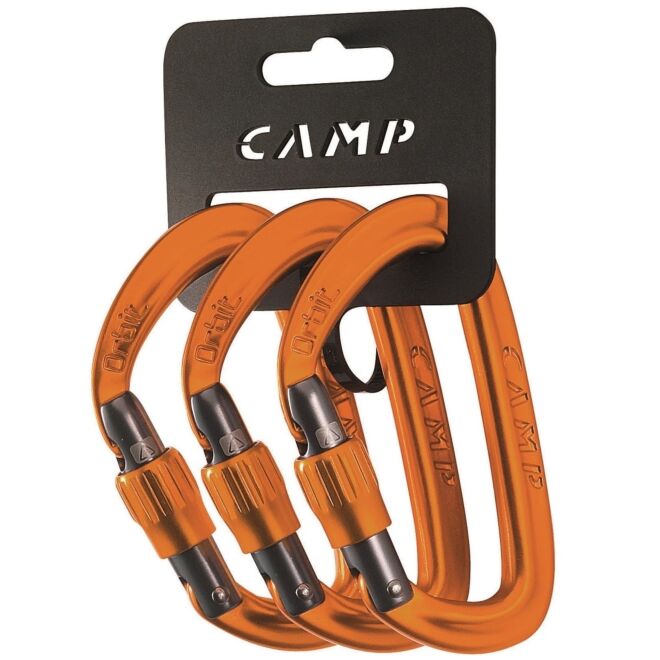 CAMP Orbit Lock 3 Pack mousquetons à vis escalade