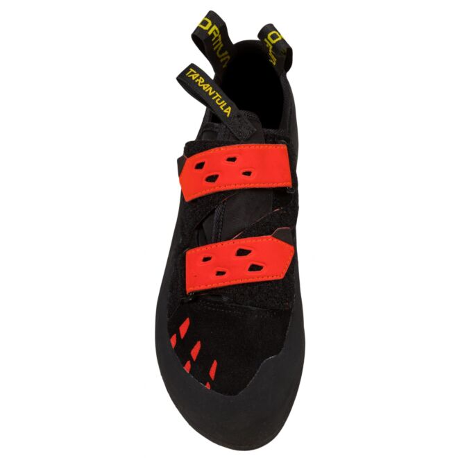 La Sportiva Tarantula Black/Poppy chaussons d'escalade