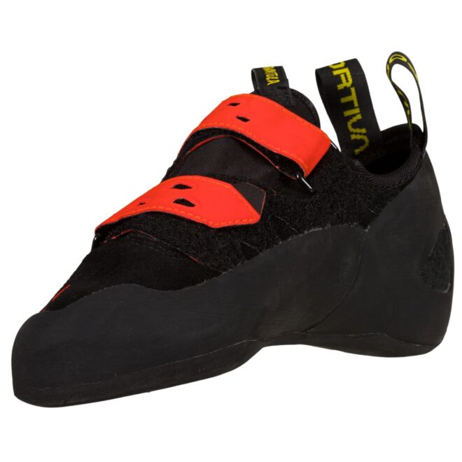 La Sportiva Tarantula Black/Poppy chaussons d'escalade