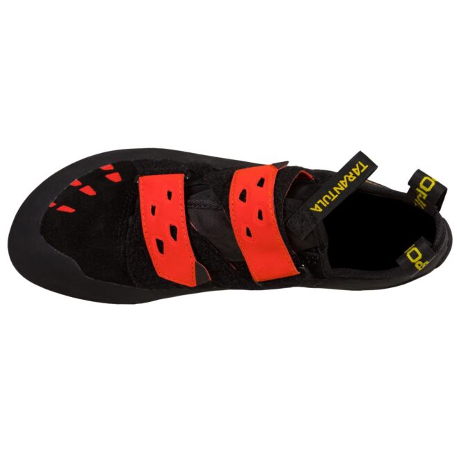 La Sportiva Tarantula Black/Poppy chaussons d'escalade