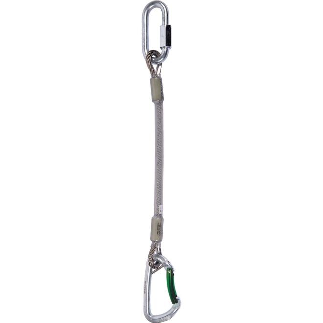 CAMP Gym Safe Cable Express Stainless mousqueton rapide d'escalade