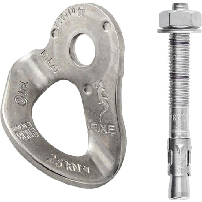 Fixe 316L Expansion Bolt Ø10x90 mm + pack Hanger expansion bolt + plate