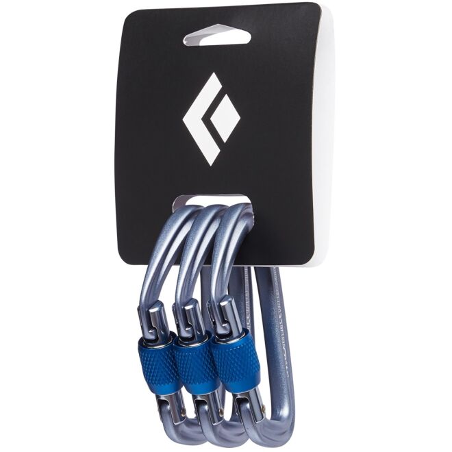 BD Black Diamond HotForge Screwgate 3-pack mousqueton à vis escalade