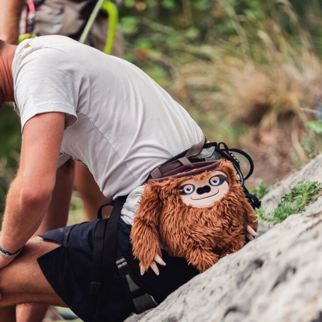 YY Vertical Sloth Chalk Bag sac à magnésie