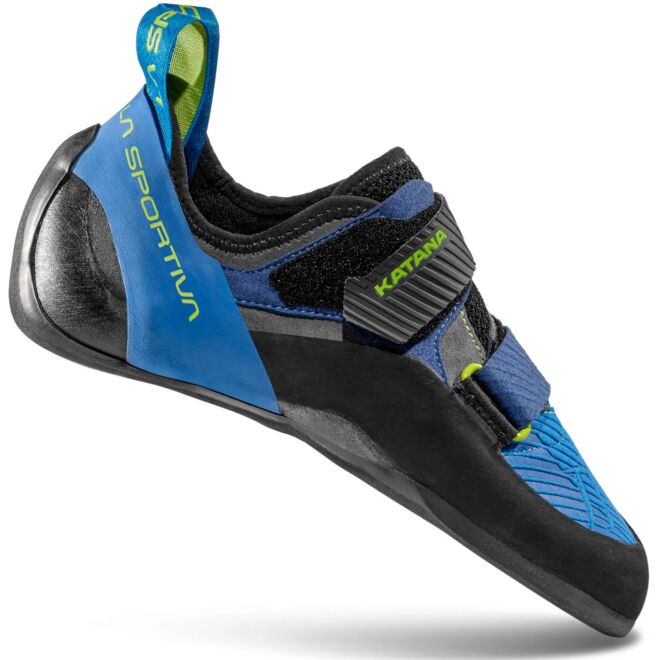La Sportiva Katana Electric Blue/Lime Punch chaussons d'escalade
