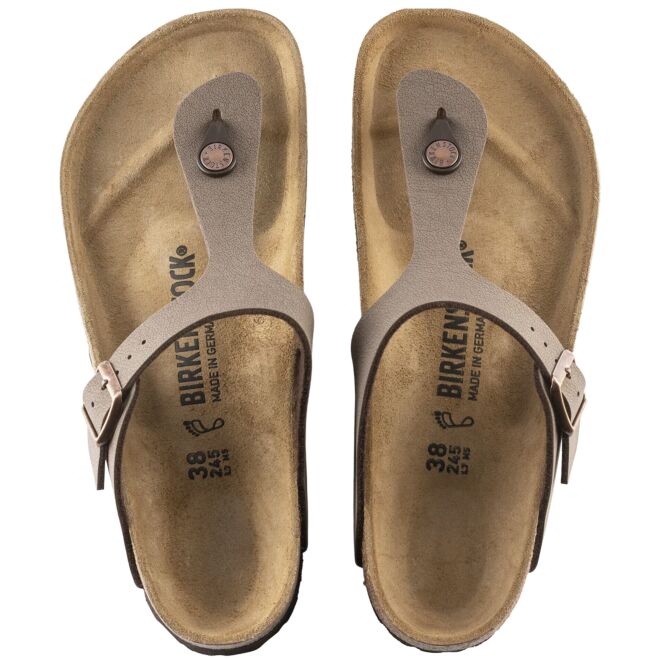 Birkenstock Gizeh Birko-Flor Nubuk sandales tongs