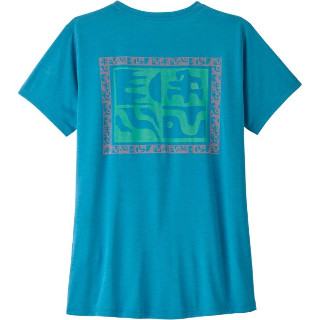 Patagonia W's Cap Cool Daily Shirt - Mother Rays t-shirt femme