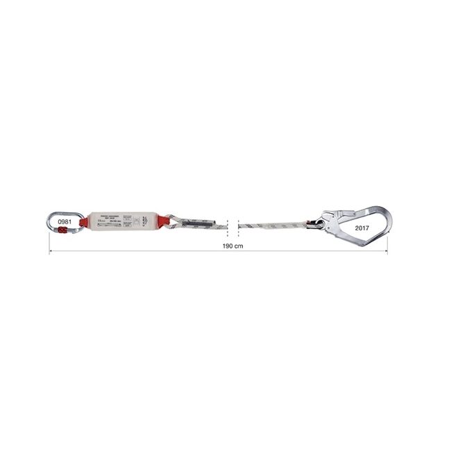 CAMP Shock Absorber Rope Single longe singole travaux en hauteur