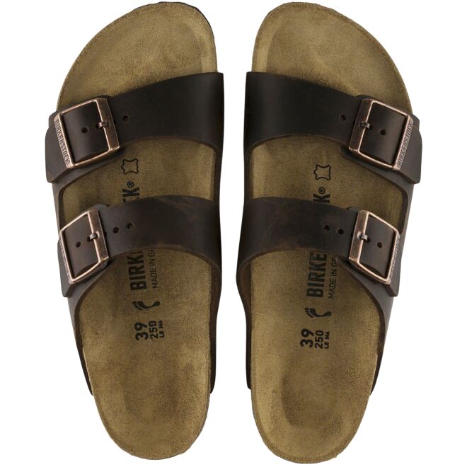 Birkenstock Arizona Natural Oiled Leather sandales