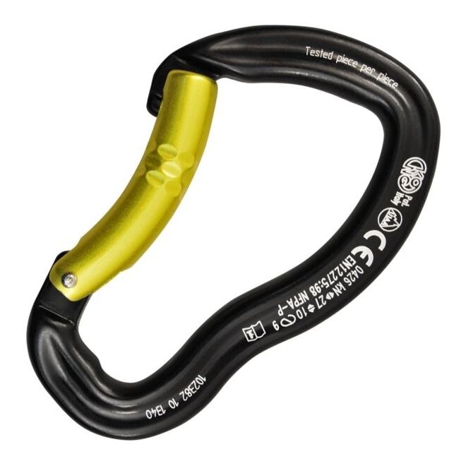 Kong Ergo Bent Gate mousqueton d'escalade