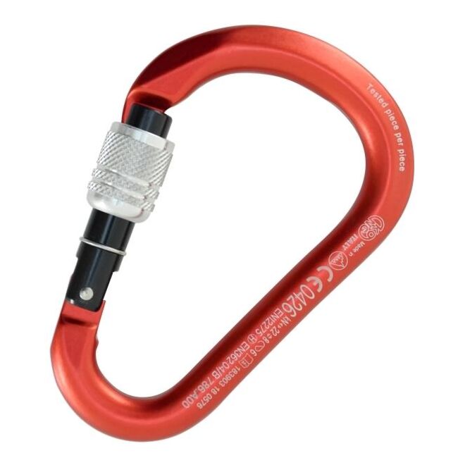 Kong HMS Classic Alu Screw mousqueton d'escalade