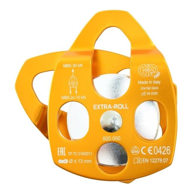 Kong Extra Roll poulie de travail en hauteur secours