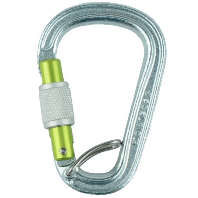 Edelrid HMS Bruce Steel Screw FG II mousqueton à vis escalade