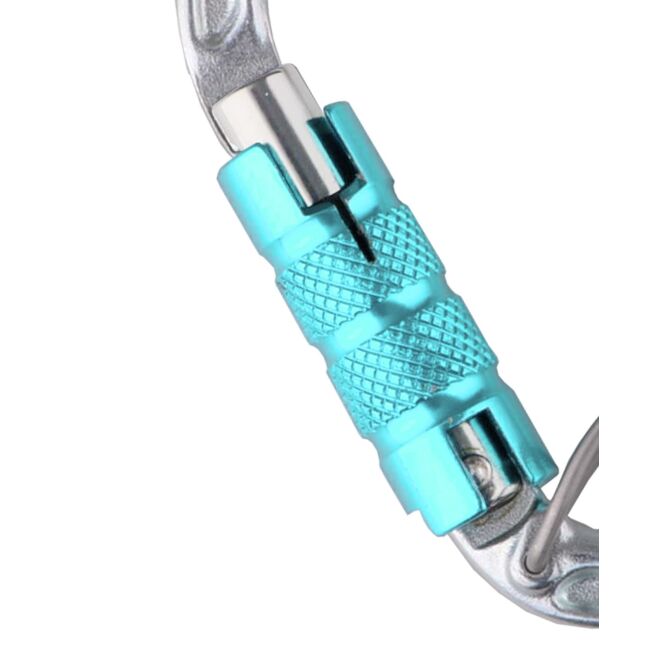Edelrid HMS Bruce Steel Triple FG II mousqueton triple mouvement escalade