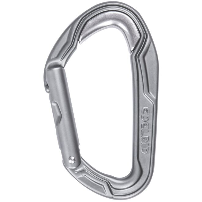 Edelrid Bulletproof Straight II mousqueton escalade levée droite