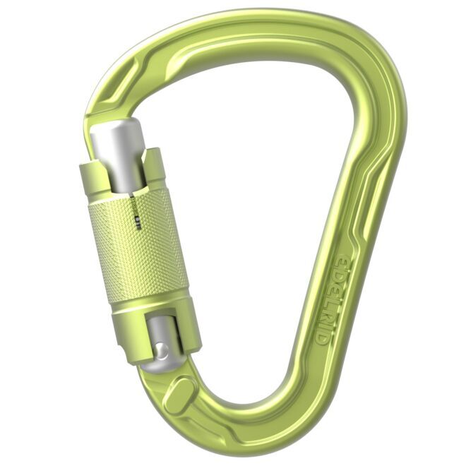 Edelrid HMS Strike Twist mousqueton automatique à deux mouvements escalade