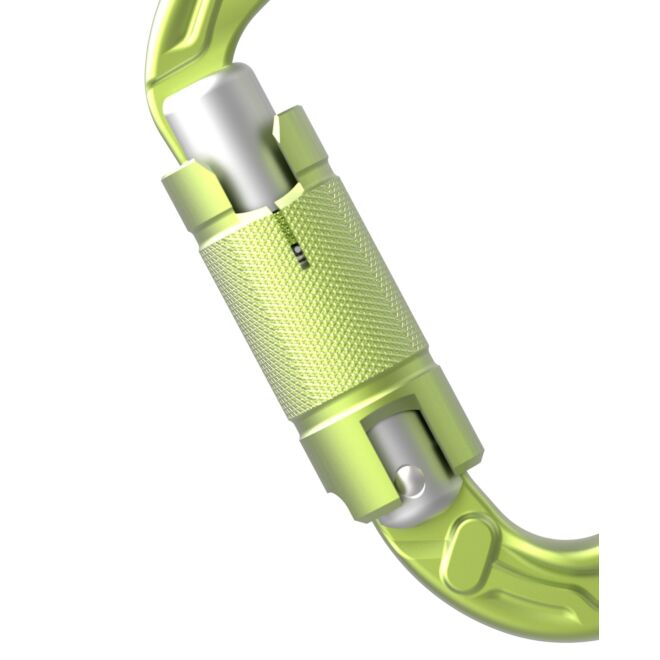 Edelrid HMS Strike Twist mousqueton automatique à deux mouvements escalade