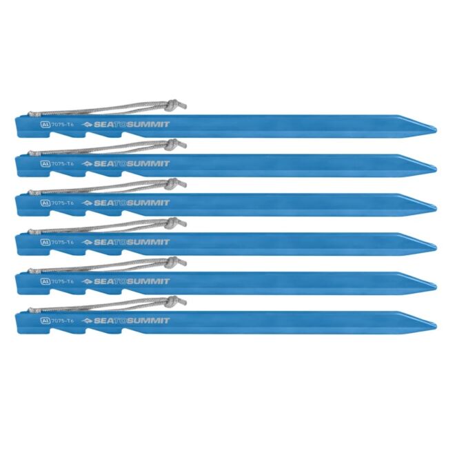 Sea To Summit Ground Control Light 6 pack de piquets de tente
