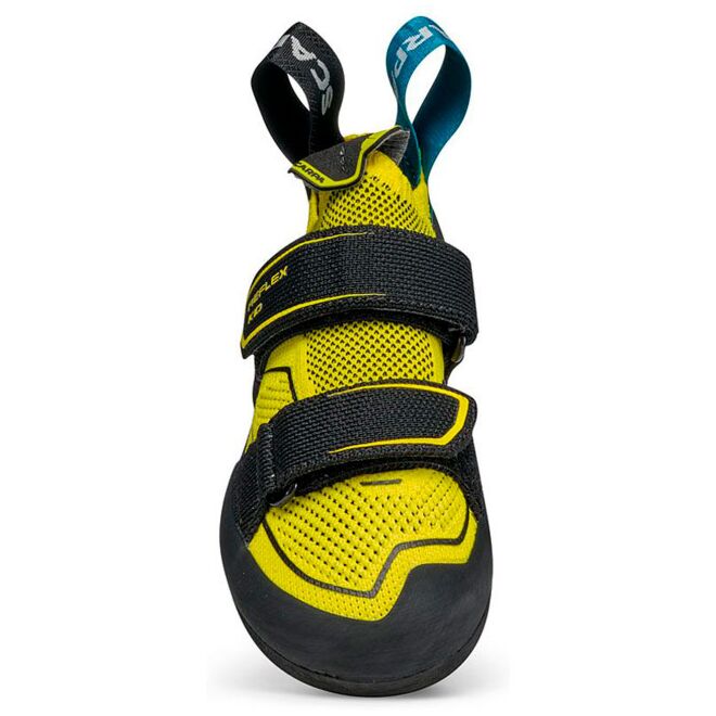 SCARPA Reflex/Y Jaune/Noir chaussons d'escalade enfant
