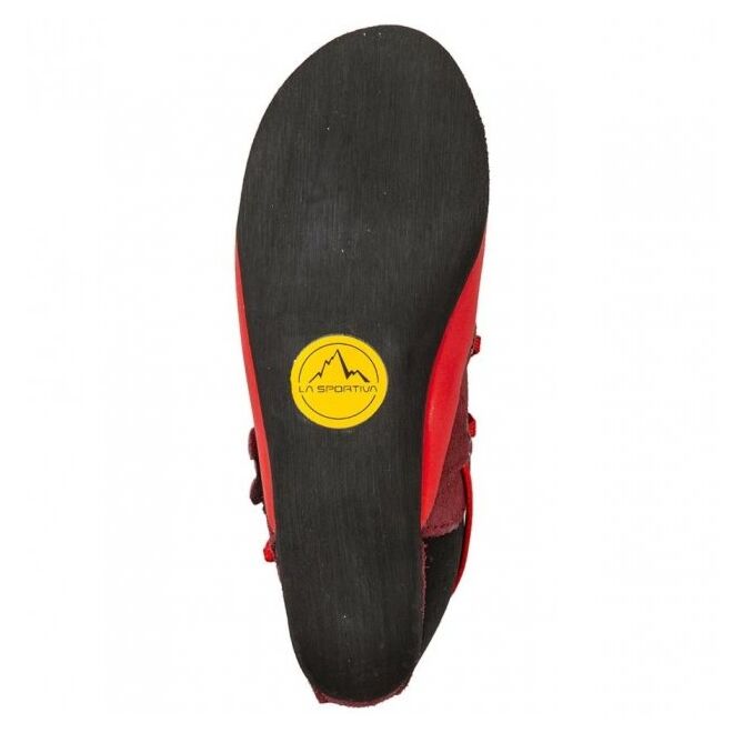 La Sportiva Stickit Chili/Poppy chaussons d'escalade enfant