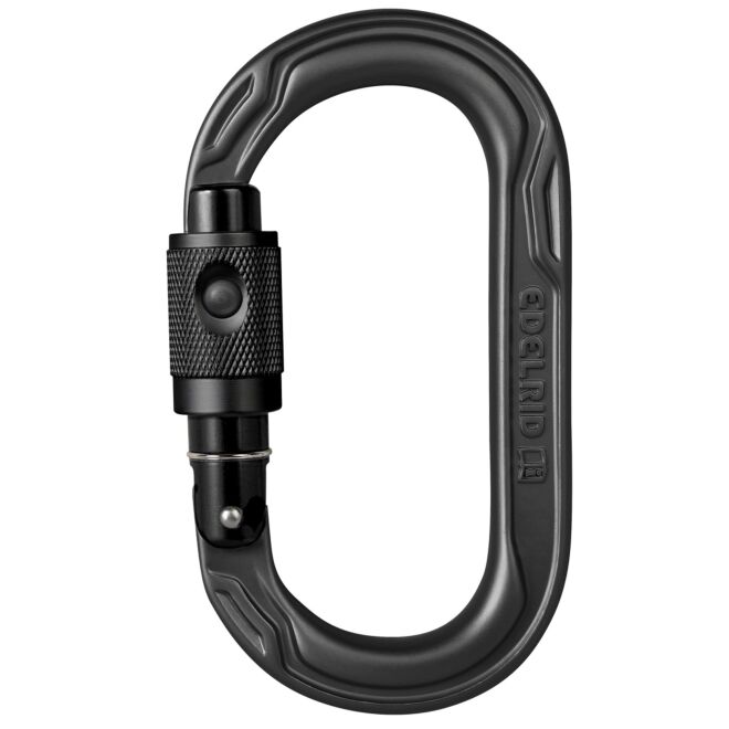 Edelrid Oval Power 2500 Permalock mousqueton à vis escalade