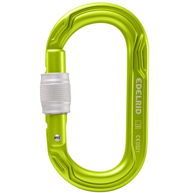 Edelrid Oval Power 2500 Screw II mousqueton à vis escalade