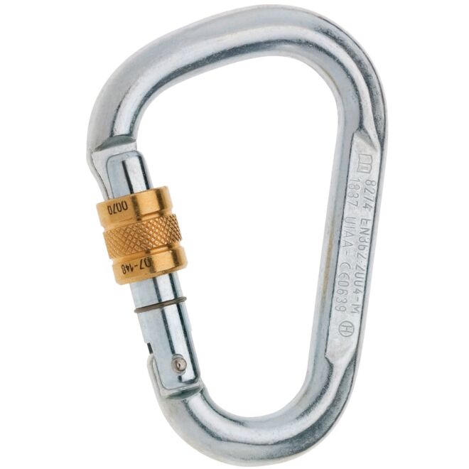 Edelrid Steel HMS Screw mousqueton à vis escalade
