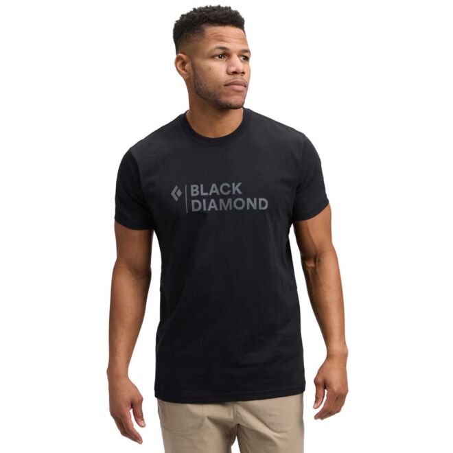 Black Diamond Mini Stacked t-shirt homme