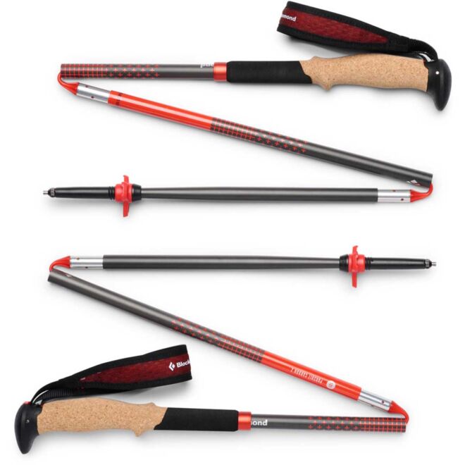BD Black Diamond Pursuit Carbon Z bâtons de trekking