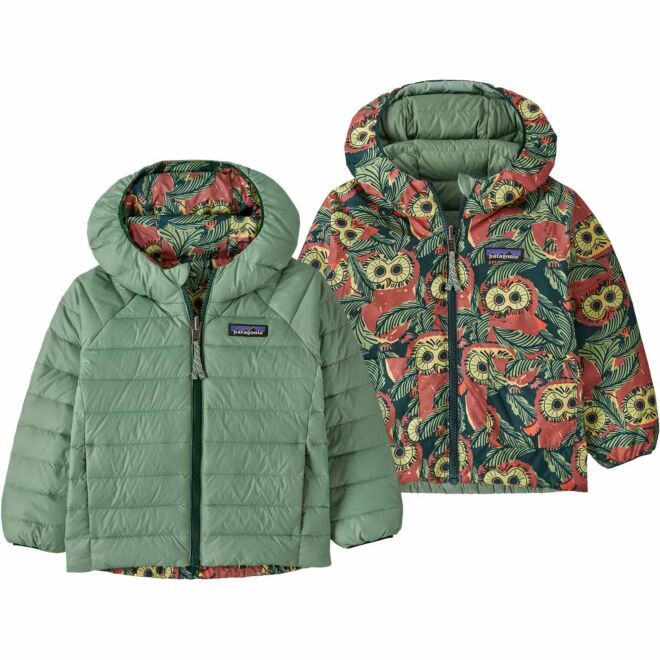 Patagonia Baby Reversible Down Sweater Hoody veste enfant