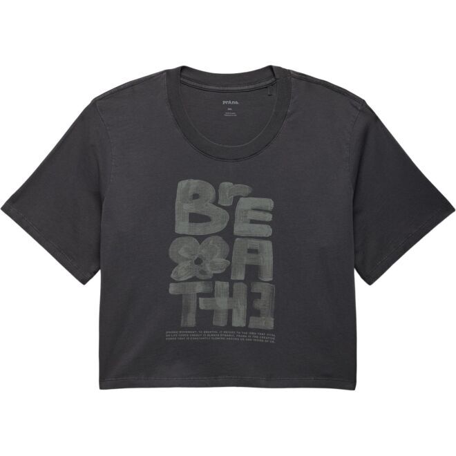Prana Everyday Graphic Crop tee t-shirt femme