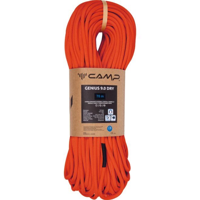 CAMP Genius 9.0 Dry corde d'escalade