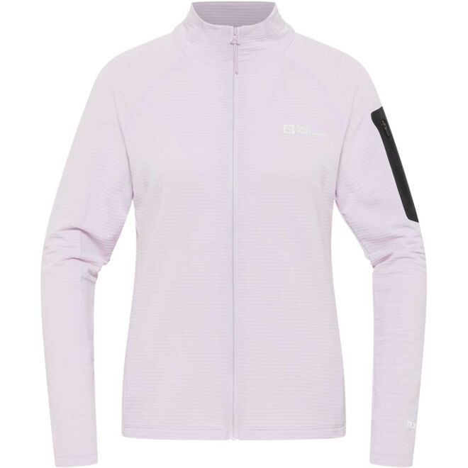 Jack Wolfskin Prelight Fz W women's technical fleece