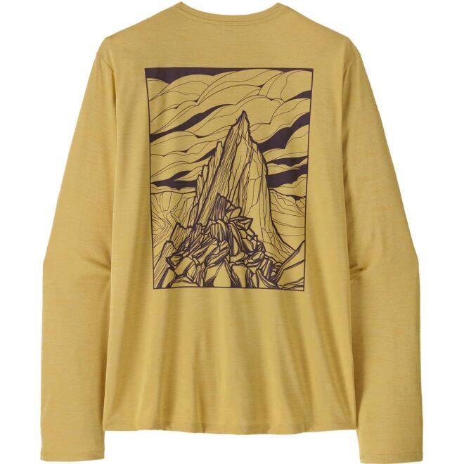 Patagonia M's L/S Cap Cool Daily Shirt - Cloud Crag t-shirt homme