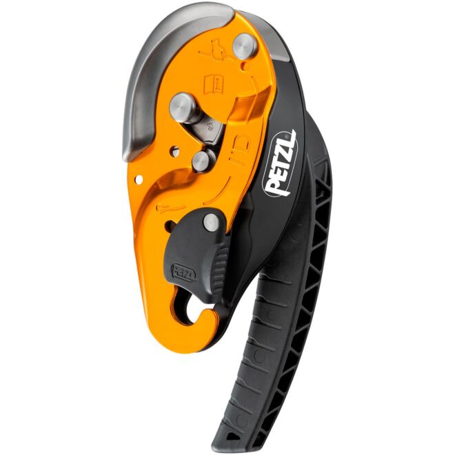 Petzl I'D S descendeur autobloquant travaux en hauteur avec fonction anti-panique