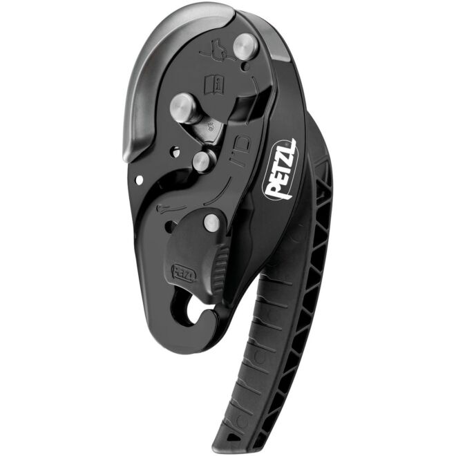 Petzl I'D S descendeur autobloquant travaux en hauteur avec fonction anti-panique